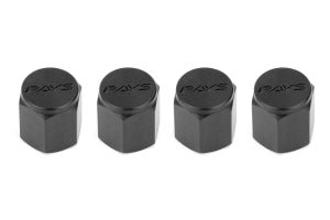 Rays Aluminum Air Valve Cap Set - Valve Stem Cap - Rays