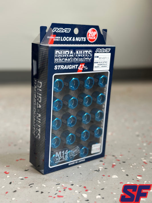 Rays Dura-Nut L42 14x1.50 Blue