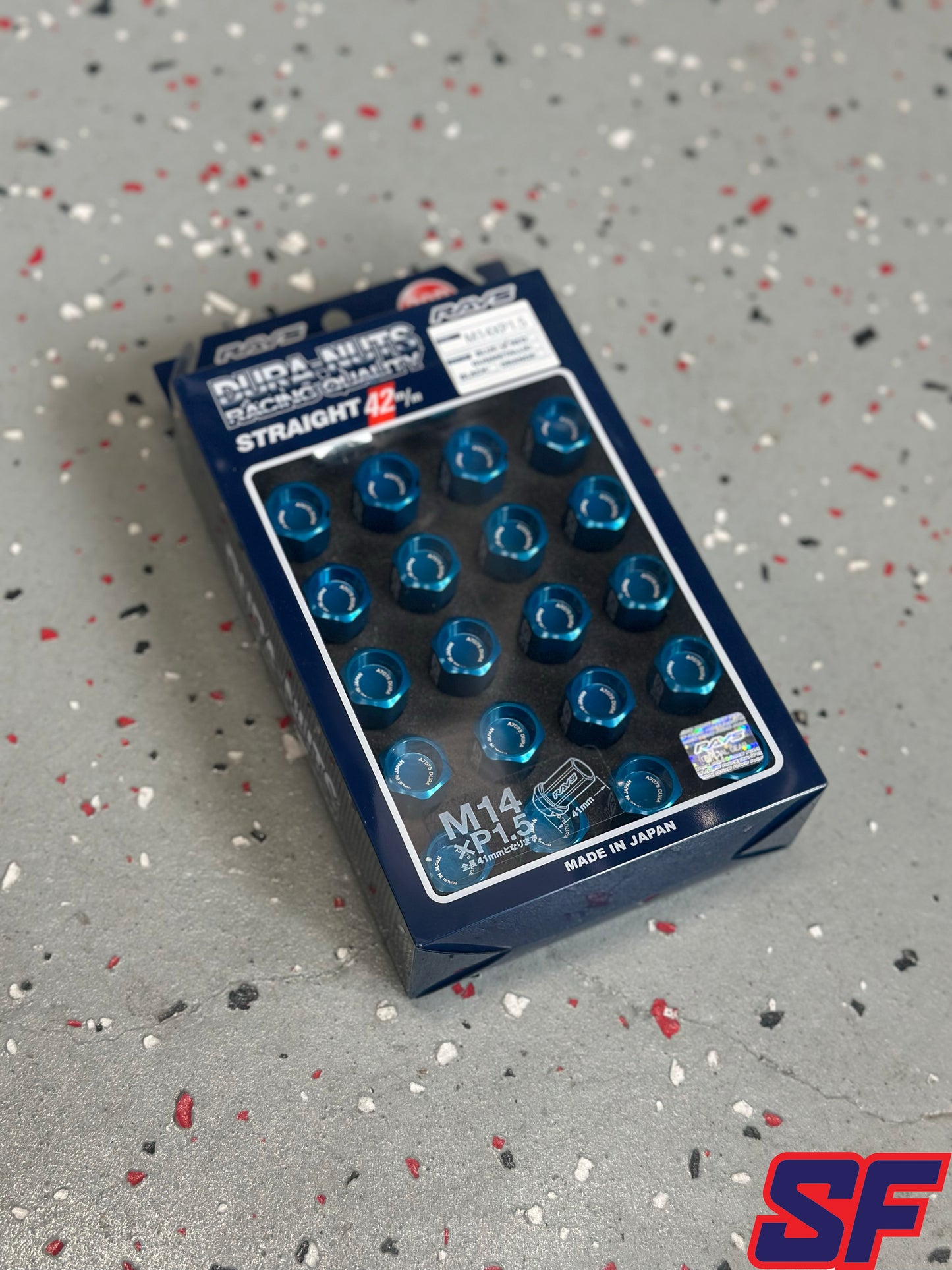 Rays Dura-Nut L42 14x1.50 Blue