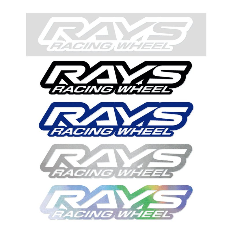 RAYS RACING WHEEL LOGO STICKER - Wheel Decals - Rays