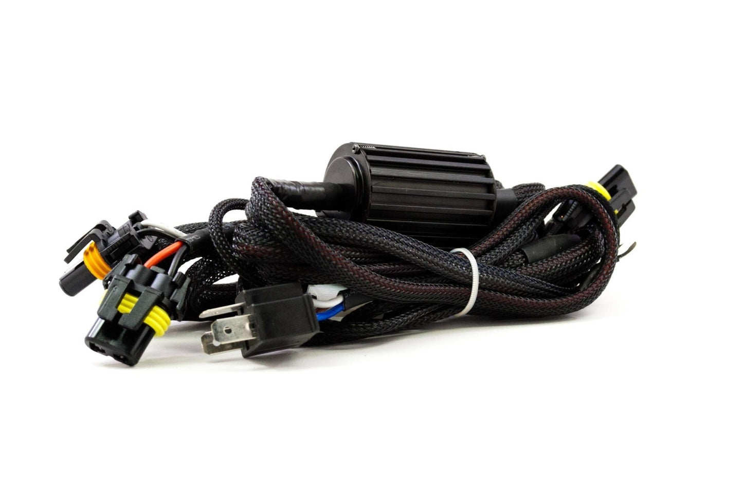Relay Harness: MotoCycle Single Output (H7) - Relay Harnesses - Morimoto