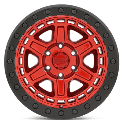 Black Rhino RENO Candy Red W/ Black Ring & Bolt 20x9.5 -18 5x127mm 71.5mm