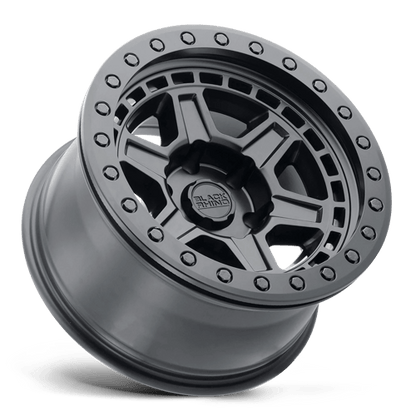 Black Rhino RENO Matte Black W/ Brass Bolts 17x9 0 6x139.7mm 112.1mm