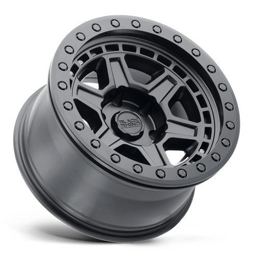 Black Rhino RENO Matte Black W/ Brass Bolts 17x9 0 6x135mm 87.1mm