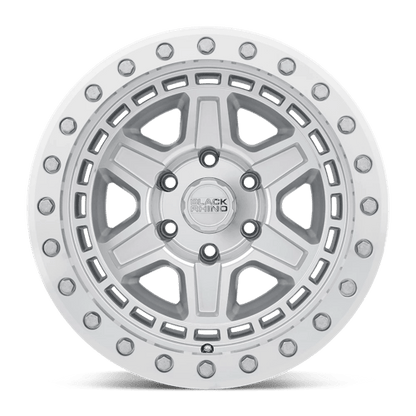 Black Rhino RENO Silver W/ Mirror Face & Lip 17x9 0 6x135mm 87.1mm