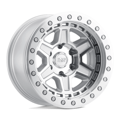 Black Rhino RENO Silver W/ Mirror Face & Lip 17x9 0 6x135mm 87.1mm