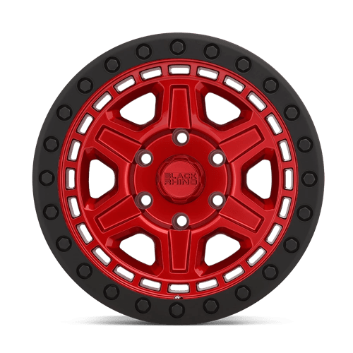 Black Rhino RENO Candy Red W/ Black Ring & Bolt 17x9 0 6x135mm 87.1mm