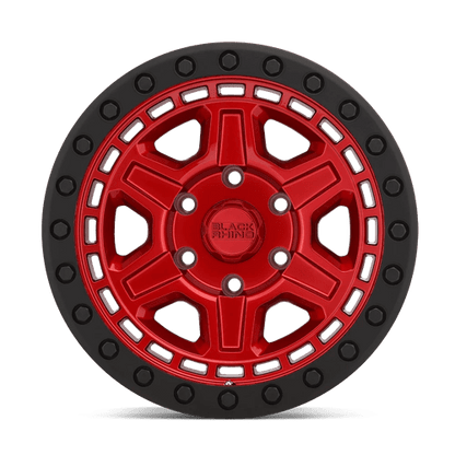 Black Rhino RENO Candy Red W/ Black Ring & Bolt 17x9 0 6x135mm 87.1mm