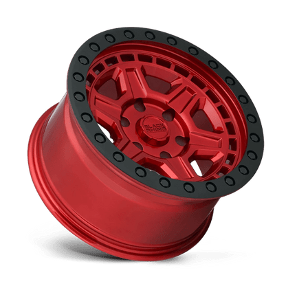 Black Rhino RENO Candy Red W/ Black Ring & Bolt 17x9 0 6x135mm 87.1mm