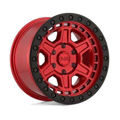 Black Rhino RENO Candy Red W/ Black Ring & Bolt 17x9 0 6x135mm 87.1mm