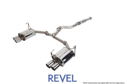 Revel Medallion Touring - S Catback Exhaust - Dual Muffler 2022+ Subaru WRX Exhaust