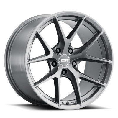 ESR Wheels RF2 Gloss Graphite 18x10.5 +22 5x114.3mm 72.6mm
