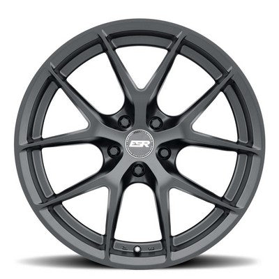 ESR Wheels RF2 Matte Black 18x9.5 +35 5x114.3mm 72.6mm