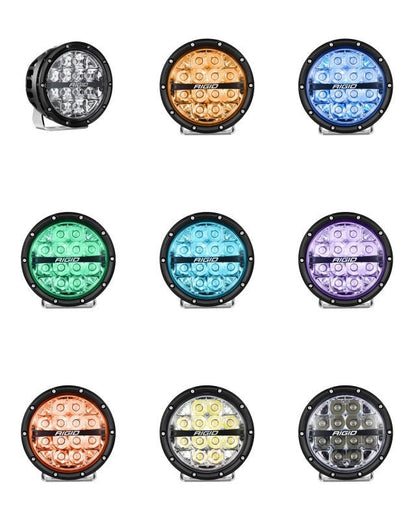 Rigid Industries 360-Series 6in LED Off-Road Spot Beam - RGBW-Light Bars & Cubes-Rigid Industries