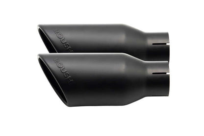 Roush 15-24 Ford F-150 5.0L 4in Black Exhaust Dual Tips - Pair-Tips-Roush