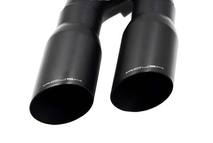 Roush 21-24 Ford F-150 5.0L 4in Black Exhaust Y Tip Kit-Tips-Roush