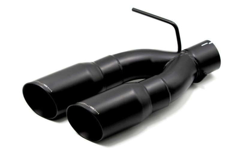 Roush 21-24 Ford F-150 5.0L 4in Black Exhaust Y Tip Kit-Tips-Roush