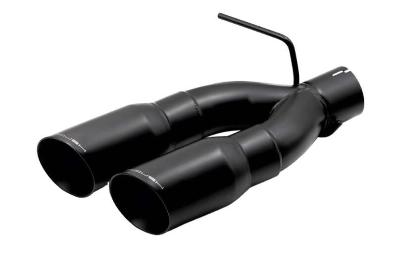 Roush 21-24 Ford F-150 5.0L 4in Black Exhaust Y Tip Kit-Tips-Roush