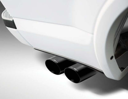 Roush 21-24 Ford F-150 5.0L 4in Black Exhaust Y Tip Kit-Tips-Roush