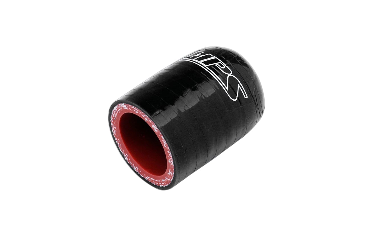 HPS 5/8 inch High Temperature Reinforced Black Silicone Coolant Cap Bypass Heater RSCC-062-BLK 16mm ID
