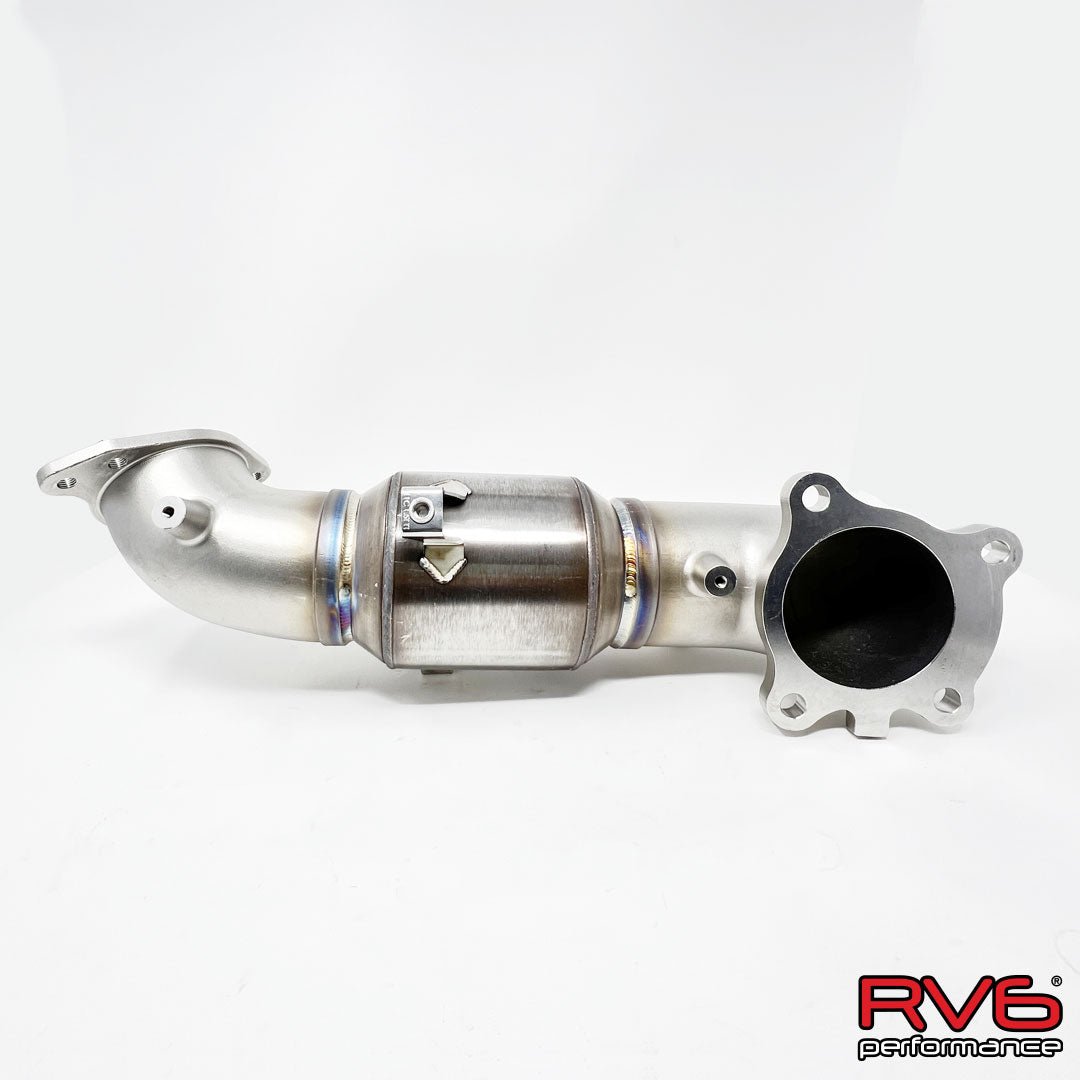 RV6 GESi G - Sport Catted Downpipe for 22+ Civic 1.5T / 22+ Civic SI Downpipes