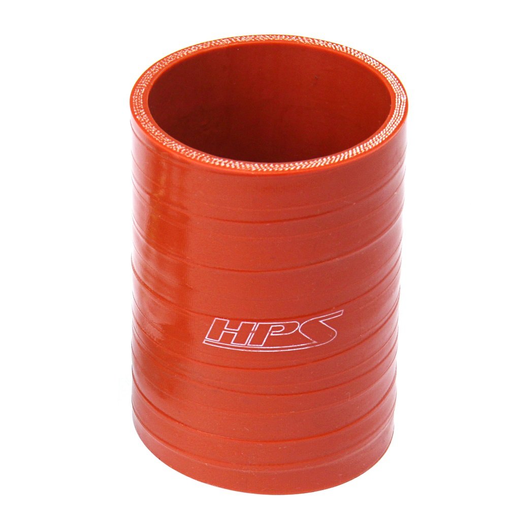 HPS 2 inch ID 4 inch Long Silicone Straight Coupler Hose High Temp 4-ply Aramid Reinforced 51mm SC-200-L4-HOT
