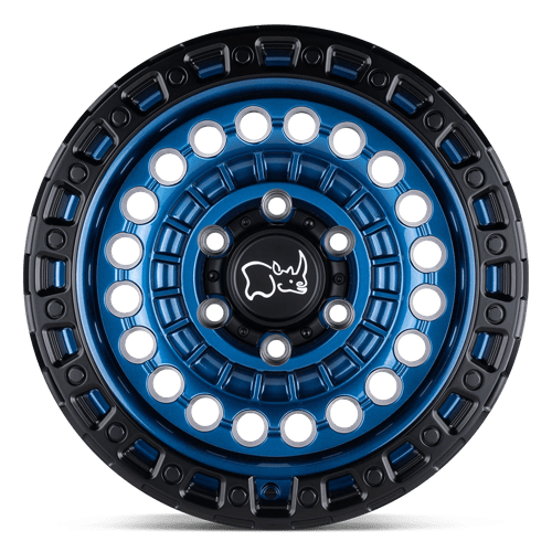 Black Rhino SENTINEL Cobalt Blue W/ Black Ring 20x9.5 -18 5x127mm 71.5mm