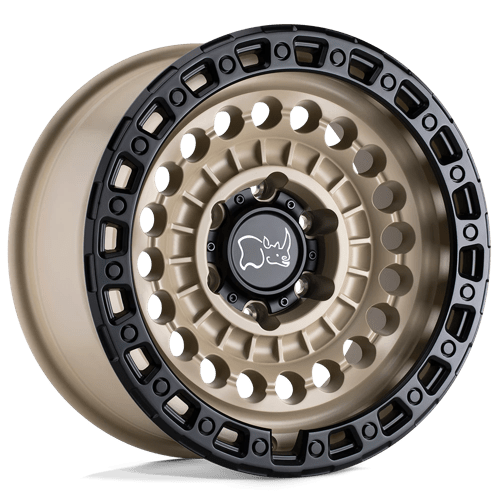 Black Rhino SENTINEL Desert Sand W/ Black Ring 17x8.5 -10 6x135mm 87.1mm