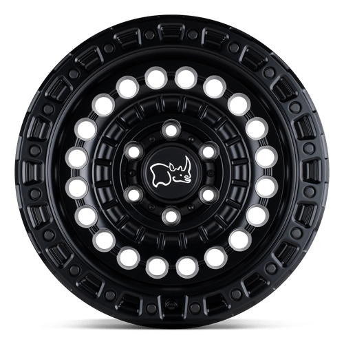 Black Rhino SENTINEL Matte Black 17x8.5 0 8x165.1mm 125.1mm