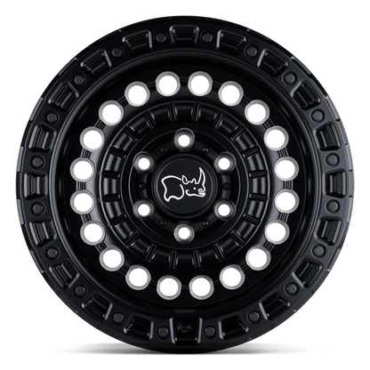 Black Rhino SENTINEL Matte Black 17x8.5 0 8x180mm 124.2mm
