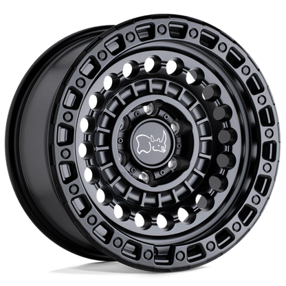 Black Rhino SENTINEL Matte Black 17x8.5 0 8x165.1mm 125.1mm