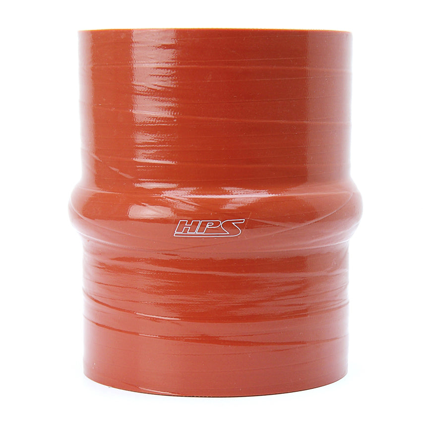 HPS 4-1/2 4.5 inch ID 4 inch Long Silicone Straight Hump Coupler Hose Hot High Temp 4-ply Aramid Reinforced 114mm SHC-450-L4-HOT
