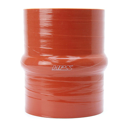 HPS 4-1/2 4.5 inch ID 4 inch Long Silicone Straight Hump Coupler Hose Hot High Temp 4-ply Aramid Reinforced 114mm SHC-450-L4-HOT