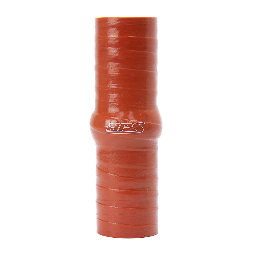 HPS 5/8 inch ID 4 inch Long Silicone Straight Hump Coupler Hose Hot High Temp 4-ply Aramid Reinforced 16mm SHC-062-L4-HOT