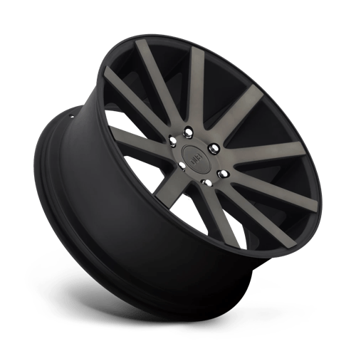 DUB S121 SHOT CALLA Matte Black Double Dark Tint 22x10.5 +35 5x127mm 71.5mm