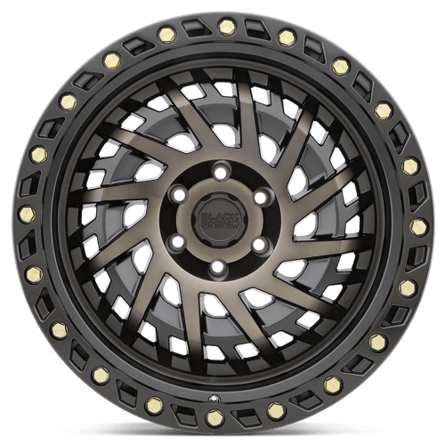 Black Rhino SHREDDER Matte Black W/ Mach Dark Tint 20x9.5 -12 6x139.7mm 112.1mm