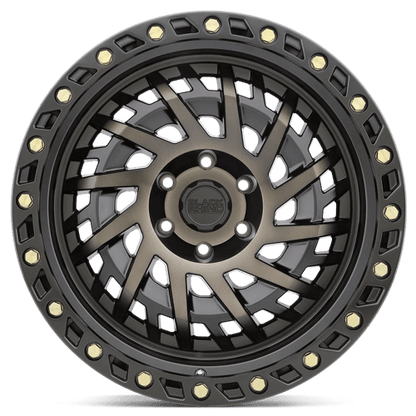 Black Rhino SHREDDER Matte Black W/ Mach Dark Tint 20x9.5 -12 6x139.7mm 112.1mm