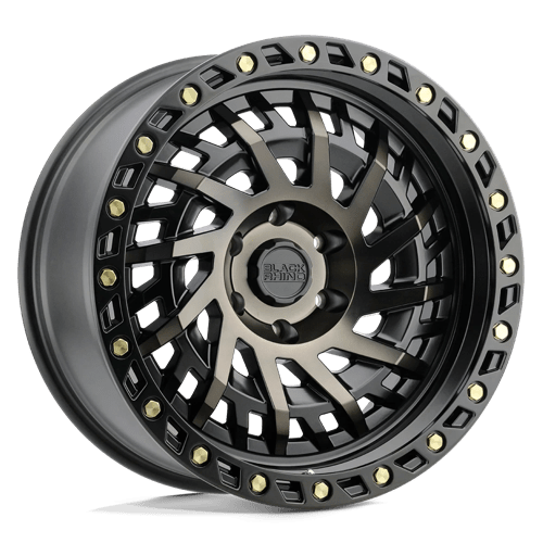 Black Rhino SHREDDER Matte Black W/ Mach Dark Tint 20x9.5 -12 6x139.7mm 112.1mm