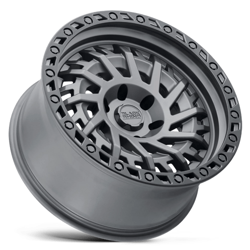 Black Rhino SHREDDER Matte Gunmetal W/ Black Ring 17x9 -18 5x127mm 71.5mm