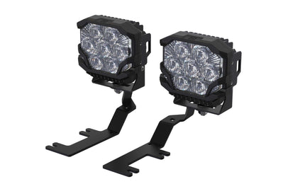 Sierra 1500 (14 - 18): Morimoto BigBanger LED Ditch Light System - LED Light Pods - Morimoto