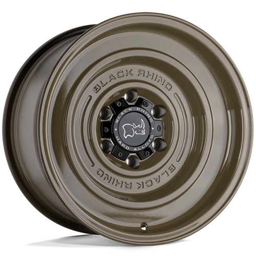 Black Rhino SOLID Gloss Alligator Green 17x9.5 -18 5x127mm 71.5mm