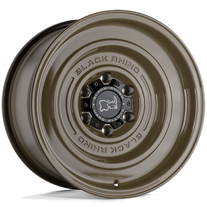 Black Rhino SOLID Gloss Alligator Green 17x9.5 -18 5x127mm 71.5mm