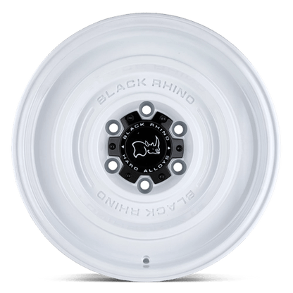 Black Rhino SOLID Gloss White 17x9.5 -12 6x139.7mm 112.1mm