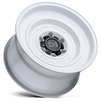 Black Rhino SOLID Gloss White 17x9.5 -18 5x127mm 71.5mm