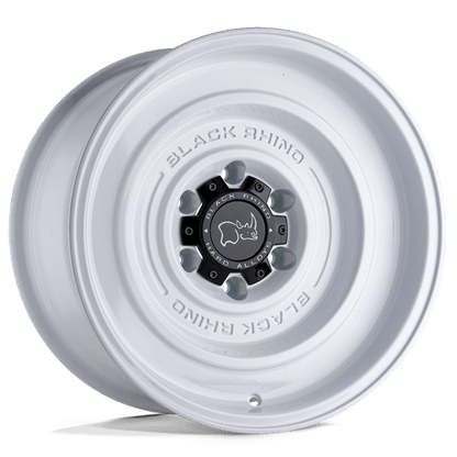 Black Rhino SOLID Gloss White 17x9.5 -12 6x139.7mm 112.1mm