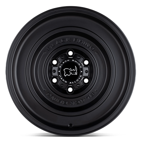 Black Rhino SOLID Matte Black 17x9.5 -18 5x127mm 71.5mm