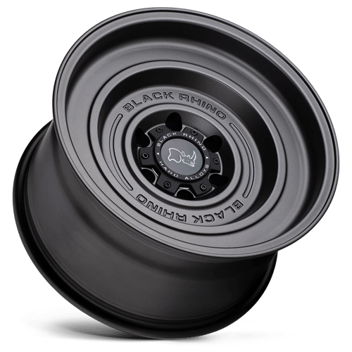 Black Rhino SOLID Matte Gun Black 17x9.5 -18 5x127mm 71.5mm
