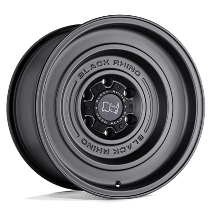 Black Rhino SOLID Matte Gun Black 17x9.5 -18 5x127mm 71.5mm