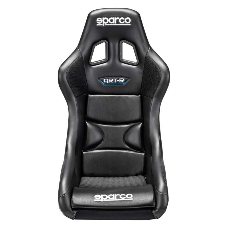 Sparco Seat QRT-R 2019 Vinyl Blk (Must Use Side Mount 600QRT)-Race Seats-SPARCO