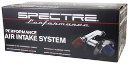 Spectre 09-17 Nissan Maxima V6-3.5L F/I Air Intake Kit - Polished w/Red Filter-Cold Air Intakes-Spectre